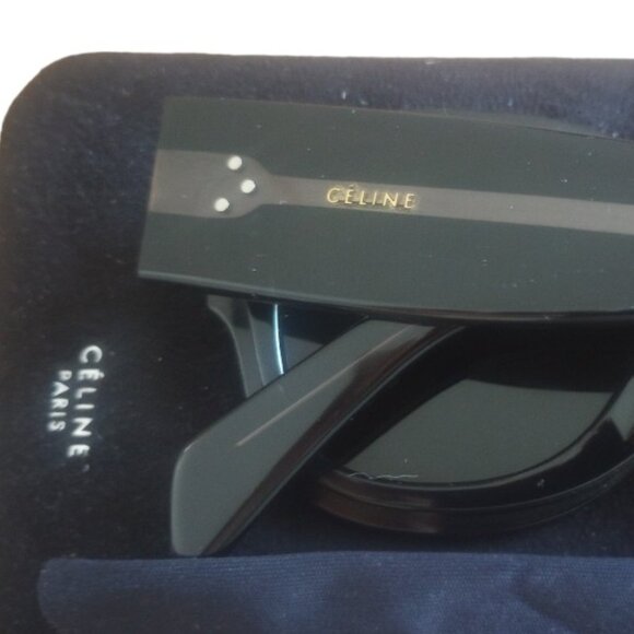 Celine- Zoe Gray Square Sunglasses- CL 41446/KB7 IR - Picture 6 of 10